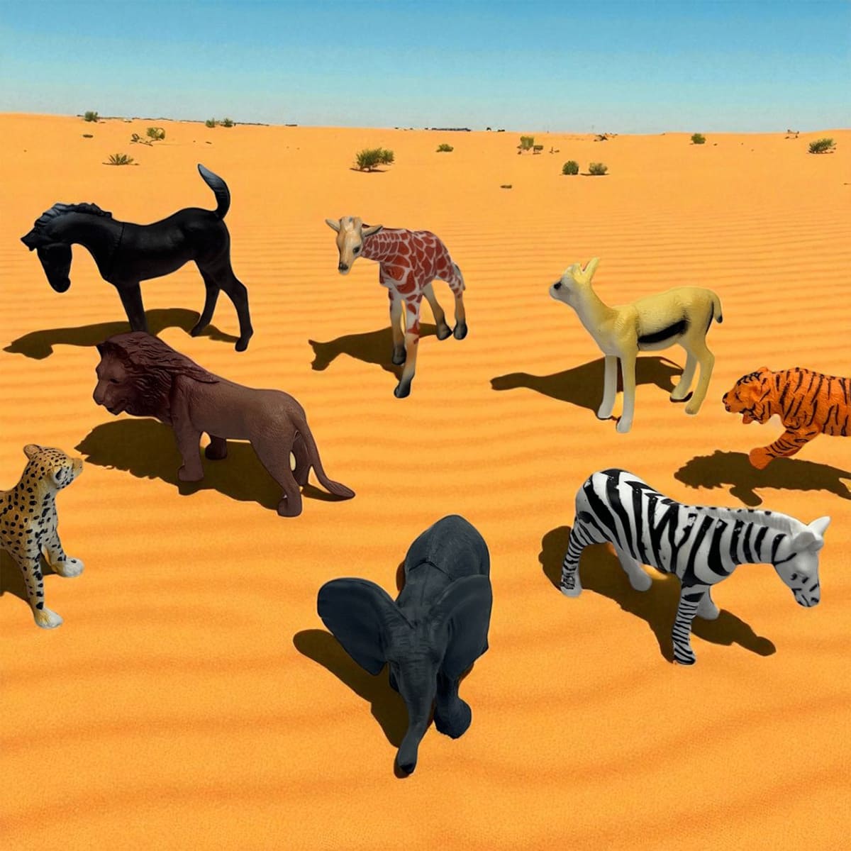 Set de Animales x8 Salvajes AT144